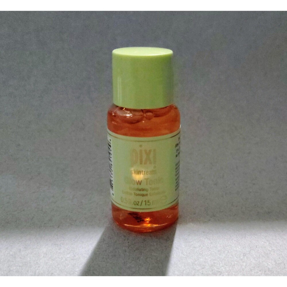 Pixi Glow Tonic Exfoliating Toner 0.5 fl oz 15 ml Travel Size New Skincare Serum